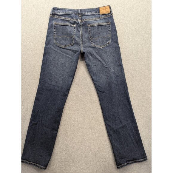 American Eagle Jeans Mens 32x34 Blue Original Bootcut AirFlex+ Stretch Denim - Picture 8 of 15